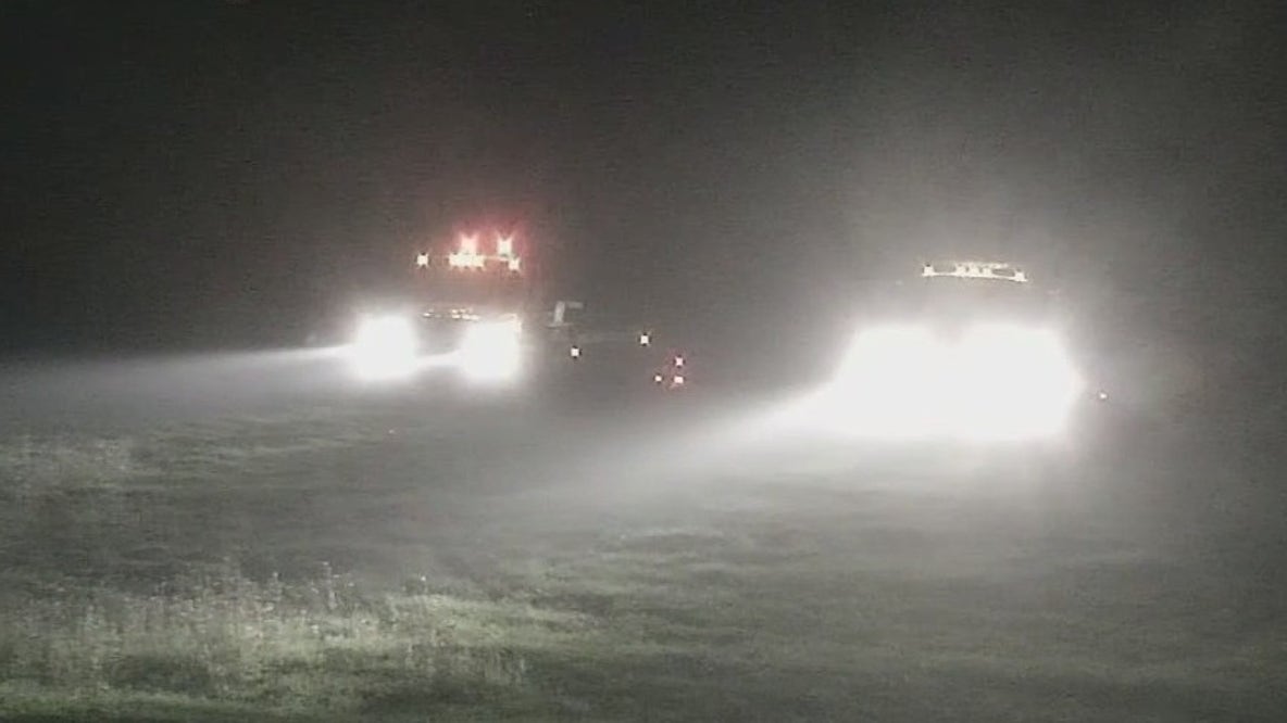 Crews battle brush fire in Orlando